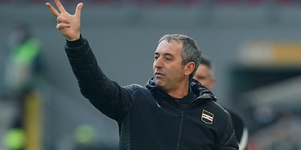 Sampdoria, Giampaolo: "Peccato il gol preso, ma il coraggio non è mancato"