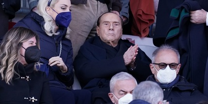 Secondo sabato allo stadio di Monza per Silvio Berlusconi