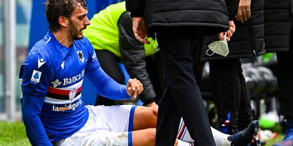 Sampdoria, intervento perfettamente riuscito per Gabbiadini