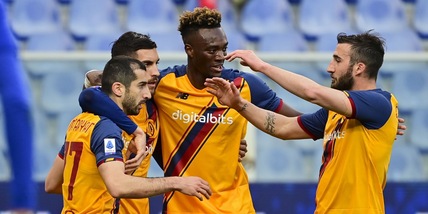 Sampdoria-Roma 0-1: Mkhitaryan decisivo, Mourinho torna quinto