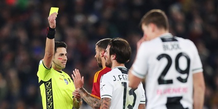 Roma-Udinese, la moviola: Massimi in linea. Thauvin non c'è rigore