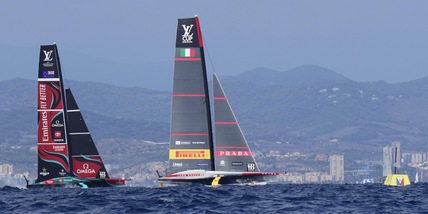 America's Cup, Luna Rossa batte Alinghi e poi perde con New Zealand
