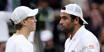Berrettini non ha dubbi: "Sinner è il più forte di tutti, cerco di fare come lui"
