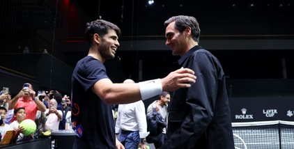 Alcaraz e la domanda su Federer: la risposta spiazza tutti i giornalisti