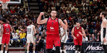 Eurolega, guizzo Olimpia: Virtus battuta nel derby tricolore