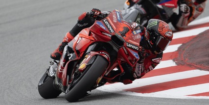 Bagnaia in pole position a Barcellona, Martin parte quarto