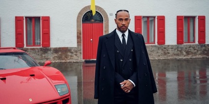 Hamilton, le prime parole in Ferrari: il post è subito virale