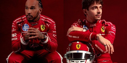 Hamilton e Leclerc, Ferrari svela caschi e tute della nuova coppia 2025