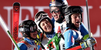 Mondiali Sci, Italia subito medaglia d'oro nel parallelo a squadre miste