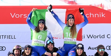 Super G femminile, a La Thuile vince la tedesca Aicher: Goggia e Brignone sul podio