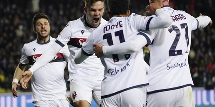 Coppa Italia, il Bologna travolge l'Empoli per 3-0: la finale è a un passo