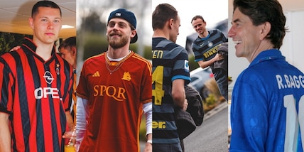 Dalla Roma a Roberto Baggio: c'è un club che ha festeggiato così la "giornata delle maglie da calcio"