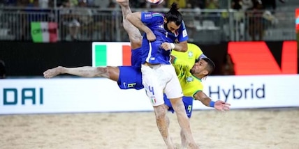 Beach Soccer, l'Italia sfiora l'impresa al Mondiale: il Brasile vince 2-1