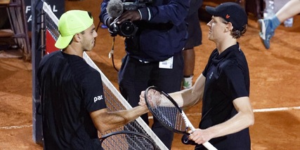 Sinner-Cerundolo, record dell'anno di ascolti per il tennis su Sky