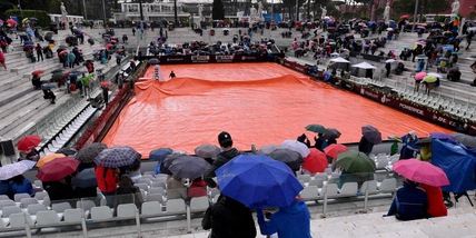 Sinner e Paolini in campo, rischio pioggia agli Internazionali: il meteo oggi a Roma
