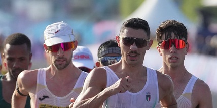 Impresa di Stano: record del mondo e medaglia d'oro sui 35 km di marcia