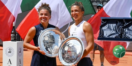 Errani e Paolini trionfano nel doppio agli Internazionali: Kudermetova e Mertens battute in due set