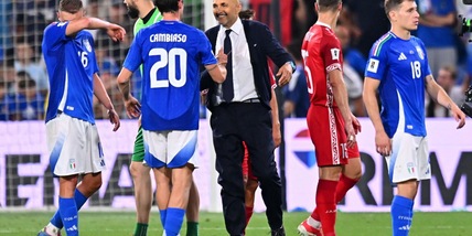 Italia, l'ultima partita di Spalletti: quanti abbracci a fine partita!