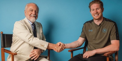 De Bruyne al Napoli, è ufficiale. Il messaggio ai tifosi: "Non vedo l'ora"