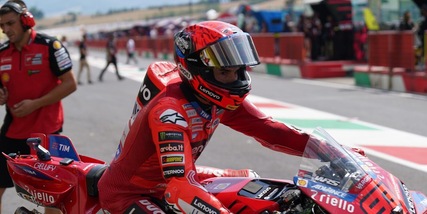 Gp del Mugello, pole position e record della pista per Marc Marquez: Bagnaia secondo