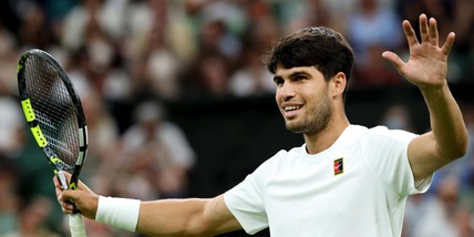 Alcaraz batte Rublev in quattro set e vola ai quarti di Wimbledon, ora c'è Norrie