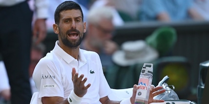Sconforto Djokovic, la frase urlata al box durante la partita con Sinner: "Stai zitto!"