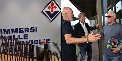Pioli torna al Viola Park: le immagini che emozionano la Fiorentina