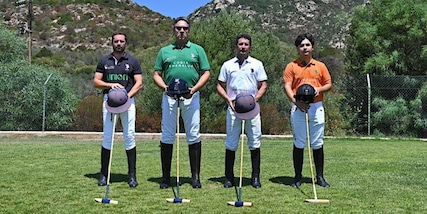 Marco Pala sale a cavallo: "La Francia, Bergamo e Roma, ma giocare a polo in Sardegna è magia"