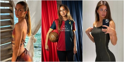 I social di tutto il mondo in delirio per la calciatrice svedese Sondergaard: ha firmato da poco per il Genoa