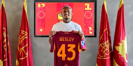 Wesley alla Roma, è ufficiale. Non andrà in Brasile: si allena subito a Trigoria