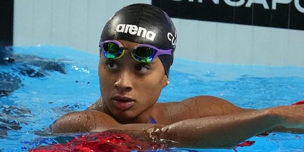 Sara Curtis da record: "Bellissimi messaggi, non insulti. Nessuna risposta al razzismo". Barelli: "Dà lustro all'Italia"