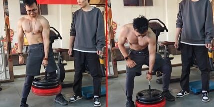 Solleva 144 chili con un solo dito, dalla Cina con furore