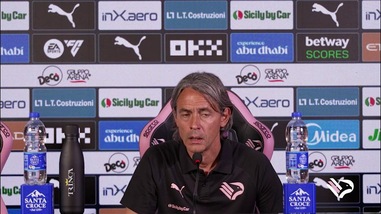 Inzaghi soddisfatto: "Il mio Palermo ha dato tutto"