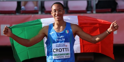 Crotti d'oro agli Europei U20 di atletica a Tampere: è doppietta Italia nel triplo!