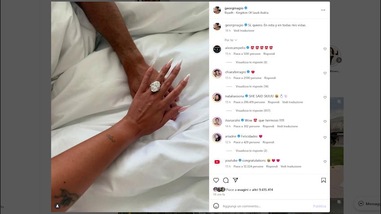 Cristiano Ronaldo si sposa: l'annuncio social di Georgina