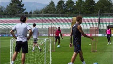 Il Napoli tra corse e partitelle in ritiro