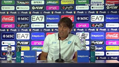 Conte: "Oggi non possiamo fare un paragone Kvara-Lang"
