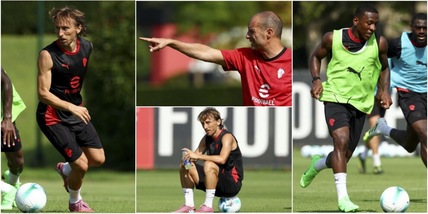 Modric 'studia' il Milan, Allegri prepara l'esordio in Coppa Italia contro il Bari