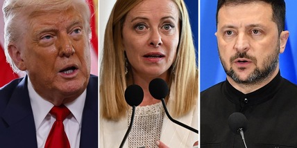 Meloni partecipa a telefonata con Zelensky e leader Ue