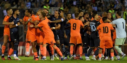 Maxi rissa in Lazio-Atromitos: espulso Castellanos