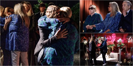 Camera ardente Pippo Baudo al Teatro delle Vittorie, Da Mara Venier a Katia Ricciarelli: lacrime e commozione