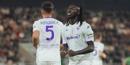 Polissya-Fiorentina: a segno Gosens e Gudmundsson, esordio per Dzeko. Kean costruisce il primo gol, poi l'espulsione