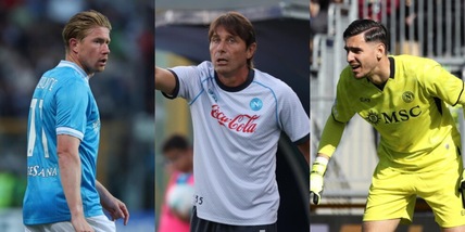 Napoli, la probabile formazione di Conte per l'esordio in campionato contro il Sassuolo
