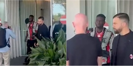 Milan, ecco Boniface: l'arrivo in città per le visite mediche