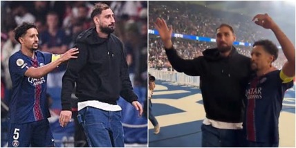 Donnarumma commosso a Parigi, il gesto di Marquinhos fa il giro del mondo: tifosi in lacrime