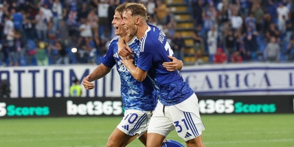 Como-Lazio 2-0: Douvikas e una magia di Nico Paz stendono Sarri