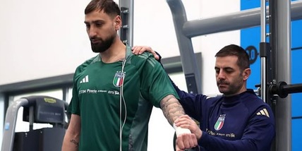 Donnarumma, allenamenti doppi in vista dell'Italia