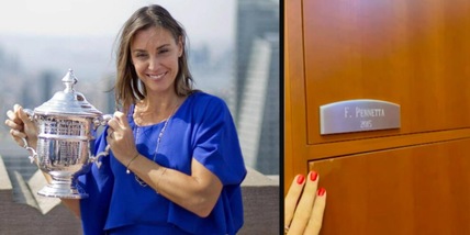 Flavia Pennetta emozionatissima: torna agli Us Open e scopre un dettaglio sensazionale nel suo vecchio armadietto