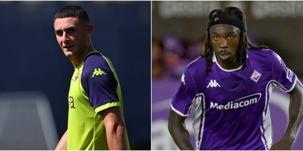 Fiorentina: primo allenamento per Piccoli, due giornate di squalifica per Kean