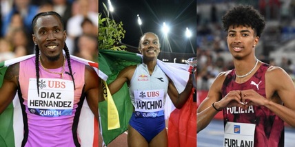 Diaz, Furlani e Iapichino: i tre diamanti al mondiale dell’atletica multietnica italiana